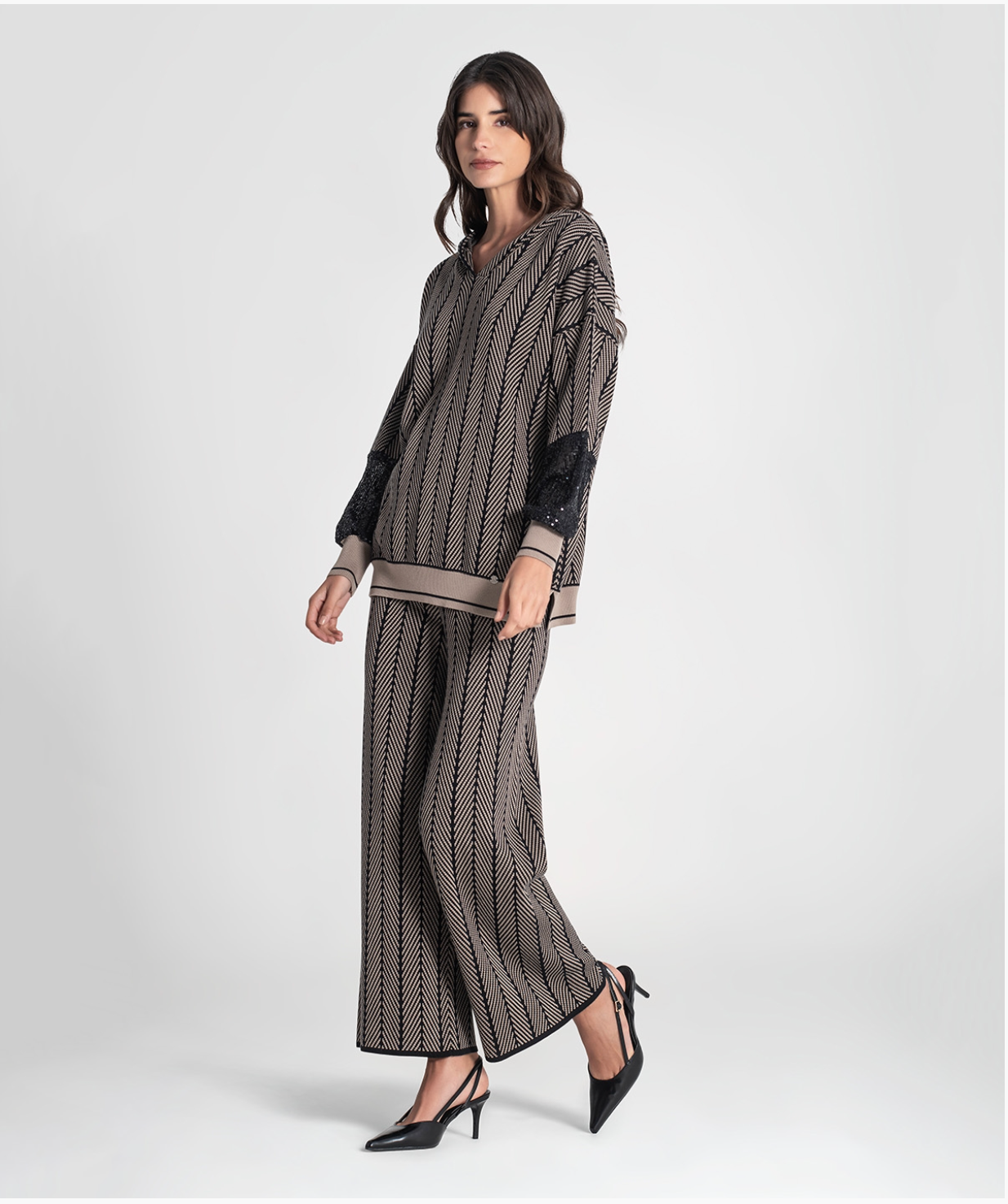 Jacquard pants
