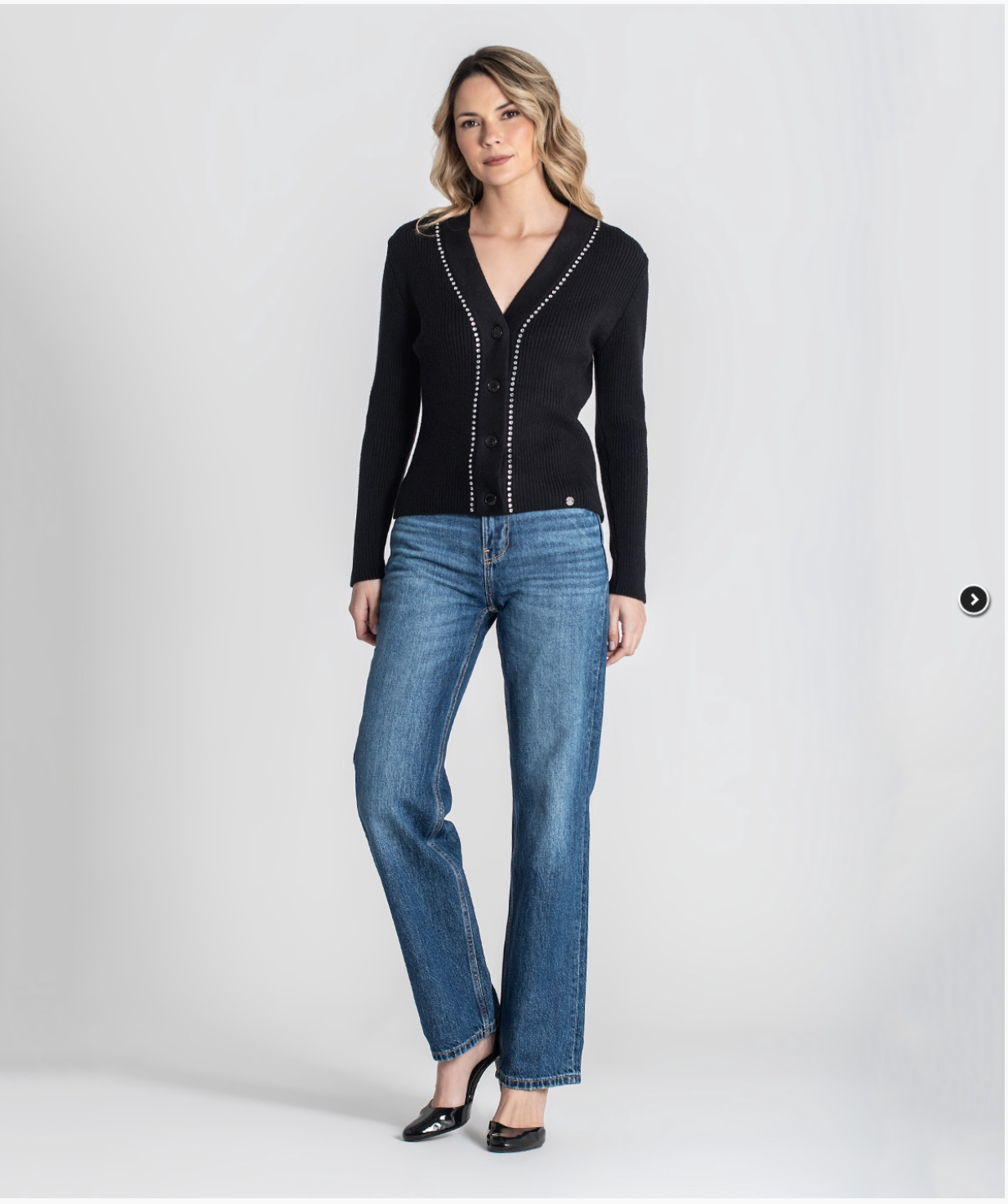 Ribbed cardigan