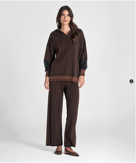 Jacquard pants
